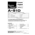PIONEER A-91D Service Manual PIONEER A-91D Service Manual