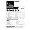 PIONEER SA-930 Service Manual PIONEER SA-930 Service Manual