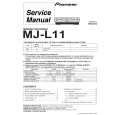 PIONEER MJ-L11 Service Manual PIONEER MJ-L11 Service Manual