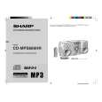 SHARP CDMPS660HR Owners Manual SHARP CDMPS660HR Owners Manual