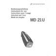 SENNHEISER MD 21 U Owners Manual SENNHEISER MD 21 U Owners Manual