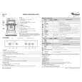 WHIRLPOOL 6AKZ 177/WH Quick Start WHIRLPOOL 6AKZ 177/WH Quick Start