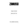 ZANUSSI ZDG325TCX Owners Manual ZANUSSI ZDG325TCX Owners Manual