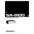 PIONEER SA-9100 Owners Manual PIONEER SA-9100 Owners Manual