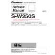 PIONEER S-W250S/MYSXTW5 Service Manual PIONEER S-W250S/MYSXTW5 Service Manual