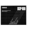 YAMAHA DSP-100 Owners Manual YAMAHA DSP-100 Owners Manual