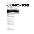 ROLAND JUNO-106 Owners Manual ROLAND JUNO-106 Owners Manual