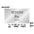 SHARP HTX1 Owners Manual SHARP HTX1 Owners Manual