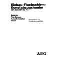 AEG DFS 60 P2 Owners Manual AEG DFS 60 P2 Owners Manual