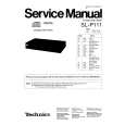 TECHNICS SLP111 Service Manual TECHNICS SLP111 Service Manual