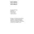 AEG DD8623-M Owners Manual AEG DD8623-M Owners Manual
