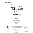 WHIRLPOOL EHT201XKWR7 Parts Catalog WHIRLPOOL EHT201XKWR7 Parts Catalog