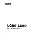 YAMAHA LG60 Owners Manual YAMAHA LG60 Owners Manual