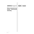 ELEKTRA BREGENZ KDC1651 Owners Manual ELEKTRA BREGENZ KDC1651 Owners Manual