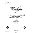 WHIRLPOOL SF010ESRW1 Parts Catalog WHIRLPOOL SF010ESRW1 Parts Catalog