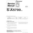 PIONEER S-A5700/XE Service Manual PIONEER S-A5700/XE Service Manual