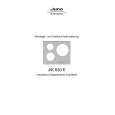 JUNO-ELECTROLUX JIK630E 93O Owners Manual JUNO-ELECTROLUX JIK630E 93O Owners Manual