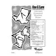 WHIRLPOOL LDR3822HQ0 Owners Manual WHIRLPOOL LDR3822HQ0 Owners Manual