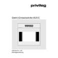 PRIVILEG 112.428 8/30235 Owners Manual PRIVILEG 112.428 8/30235 Owners Manual