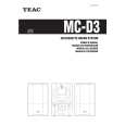 TEAC MC-D3 Owners Manual TEAC MC-D3 Owners Manual