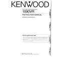 KENWOOD 1090VR Owners Manual KENWOOD 1090VR Owners Manual
