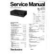 TECHNICS SU610 Service Manual TECHNICS SU610 Service Manual