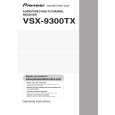 PIONEER VSX-9300TX/KUXJ/CA Owners Manual PIONEER VSX-9300TX/KUXJ/CA Owners Manual