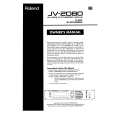 ROLAND JV-2080 Owners Manual ROLAND JV-2080 Owners Manual