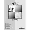 SHARP FO6700 Owners Manual SHARP FO6700 Owners Manual