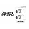 PANASONIC WVBP510 Owners Manual PANASONIC WVBP510 Owners Manual