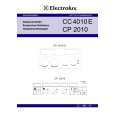 ELECTROLUX CP2010 Owners Manual ELECTROLUX CP2010 Owners Manual