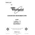 WHIRLPOOL MC8790XT0 Parts Catalog WHIRLPOOL MC8790XT0 Parts Catalog