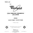 WHIRLPOOL CG2501XMW0 Parts Catalog WHIRLPOOL CG2501XMW0 Parts Catalog