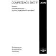 AEG 2007F-W S 220V Owners Manual AEG 2007F-W S 220V Owners Manual