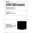 SONY CPD-9000 Owners Manual SONY CPD-9000 Owners Manual