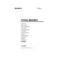 SONY XS-7693 Owners Manual SONY XS-7693 Owners Manual