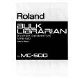 ROLAND MC-500 Owners Manual ROLAND MC-500 Owners Manual