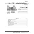 SHARP CD-C831W Service Manual SHARP CD-C831W Service Manual