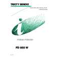 TRICITY BENDIX FD855W Owners Manual TRICITY BENDIX FD855W Owners Manual