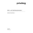 PRIVILEG 858.998-8 Owners Manual PRIVILEG 858.998-8 Owners Manual