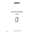 ZANUSSI TC974 Owners Manual ZANUSSI TC974 Owners Manual