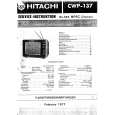 HITACHI CWP137 Service Manual HITACHI CWP137 Service Manual