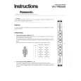 PANASONIC WVPB5508 Owners Manual PANASONIC WVPB5508 Owners Manual