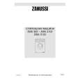 ZANUSSI ZWS3102 Owners Manual ZANUSSI ZWS3102 Owners Manual