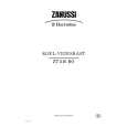 ZANUSSI ZT216BO Owners Manual ZANUSSI ZT216BO Owners Manual