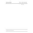 SHARP CV2031G Service Manual SHARP CV2031G Service Manual