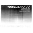 YAMAHA AV-M77 Instrukcja Obsługi YAMAHA AV-M77 Instrukcja Obsługi
