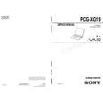 SONY PCGXG19 Owners Manual SONY PCGXG19 Owners Manual
