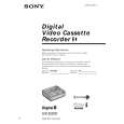 SONY GVD200 Owners Manual SONY GVD200 Owners Manual