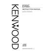 KENWOOD D705I Owners Manual KENWOOD D705I Owners Manual